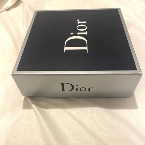 NEW DIOR CLASSIC GIFT BOX NAVY STORAGE DECOR - Picture 3 of 8